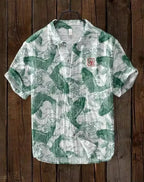 Men’s "Koi Spirits" Casual Slim-Fit Edition