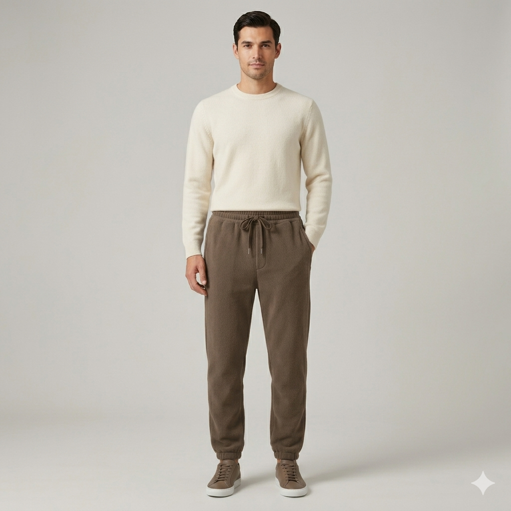 Double-Sided Polar Fleece Joggers