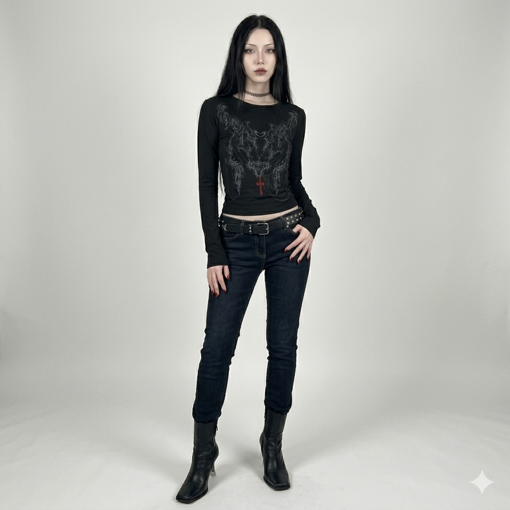 Gothic Punk Streetwear Tee