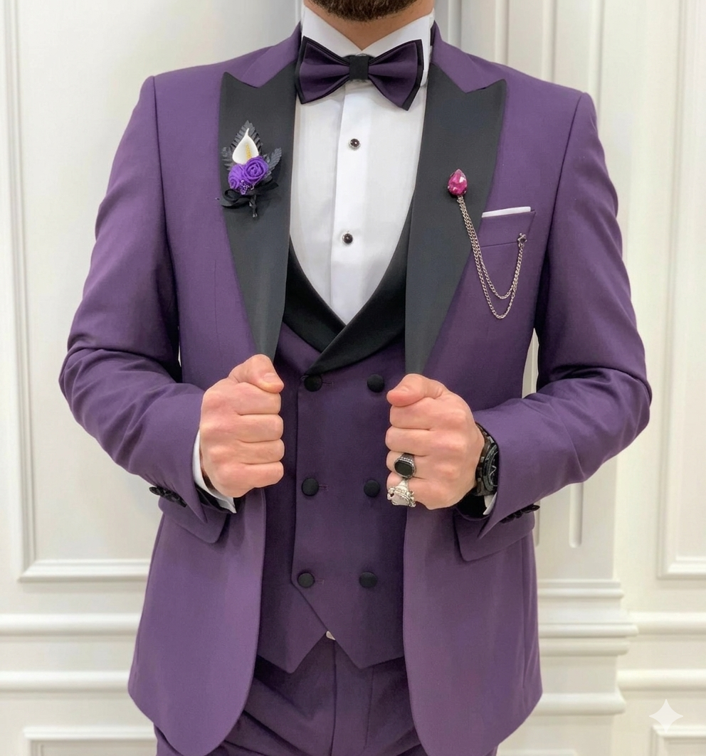 The Sovereign 3-Piece Slim Fit Suit