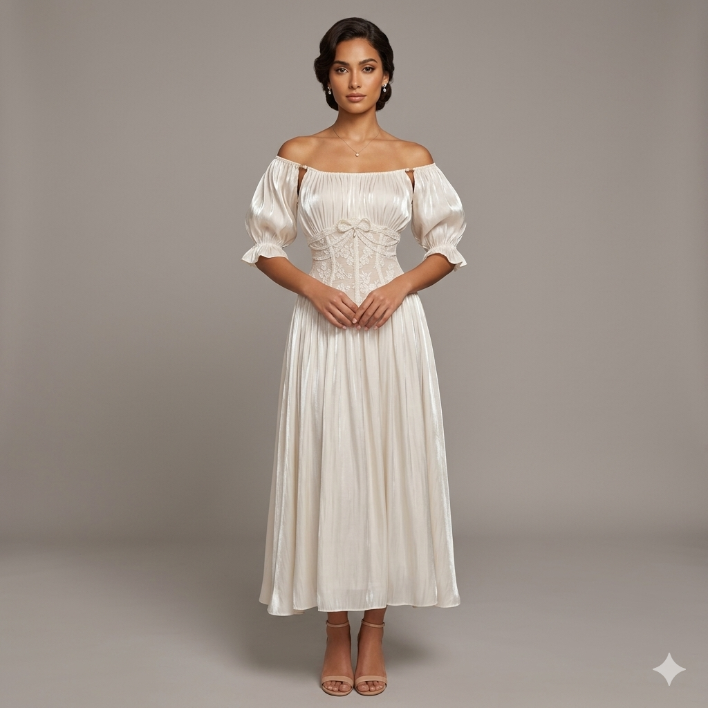 The Regency Lace Gala Dress