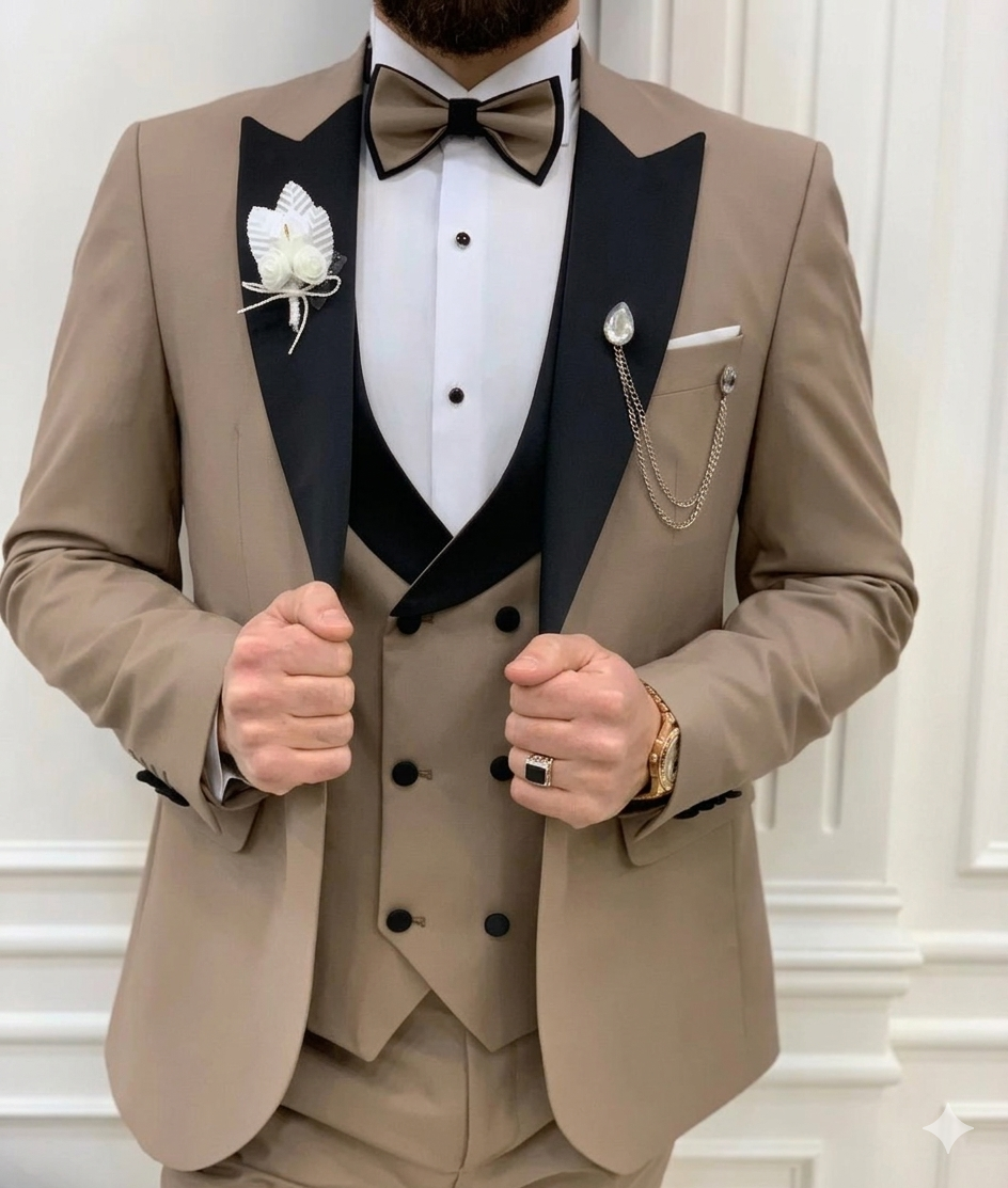 The Sovereign 3-Piece Slim Fit Suit