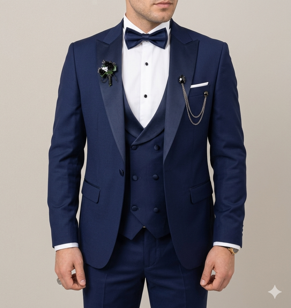 The Sovereign 3-Piece Slim Fit Suit