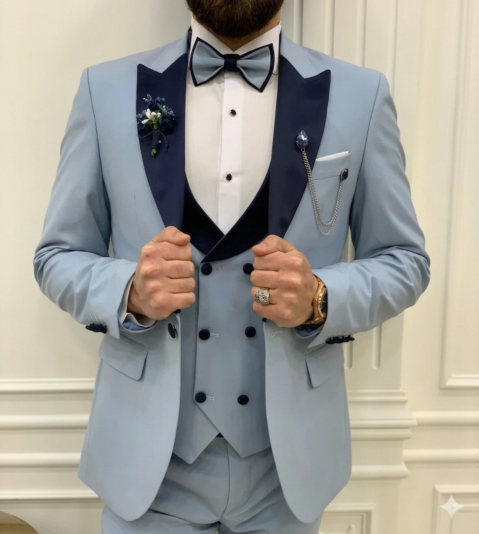 The Sovereign 3-Piece Slim Fit Suit