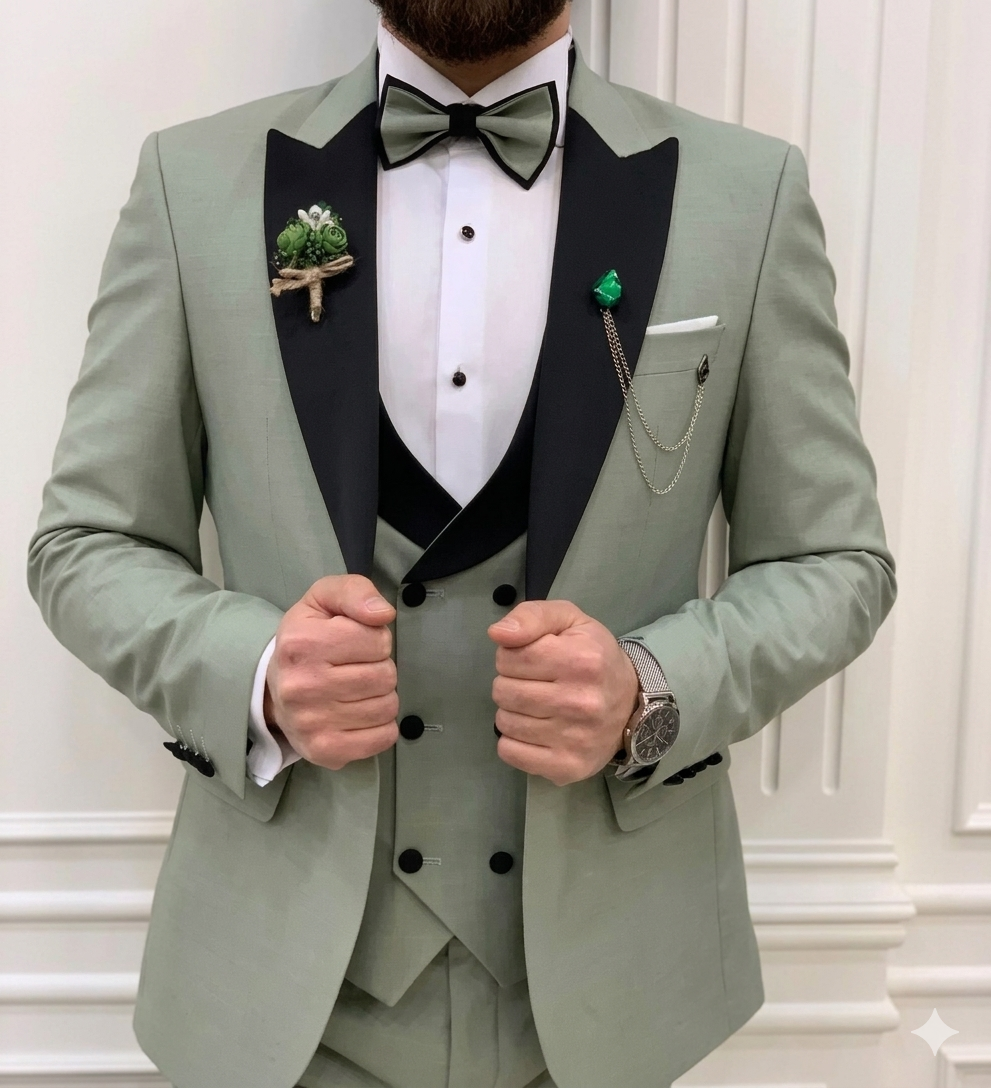 The Sovereign 3-Piece Slim Fit Suit