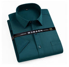 "Flex-Sharp" Short Sleeve Dress Shirt