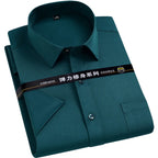 "Flex-Sharp" Short Sleeve Dress Shirt