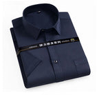 "Flex-Sharp" Short Sleeve Dress Shirt