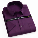"Flex-Sharp" Short Sleeve Dress Shirt