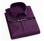 "Flex-Sharp" Short Sleeve Dress Shirt