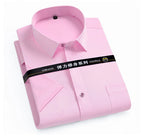 "Flex-Sharp" Short Sleeve Dress Shirt