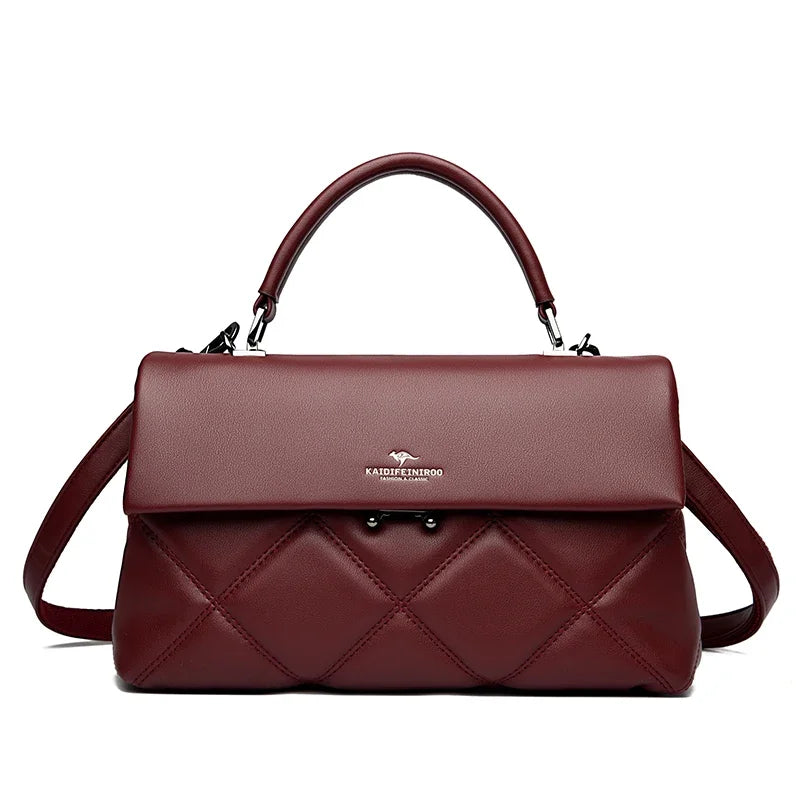 Soft-Touch Versatile Shoulder Bag