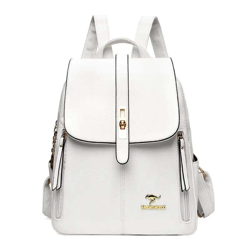 Classic Lock Casual Backpack