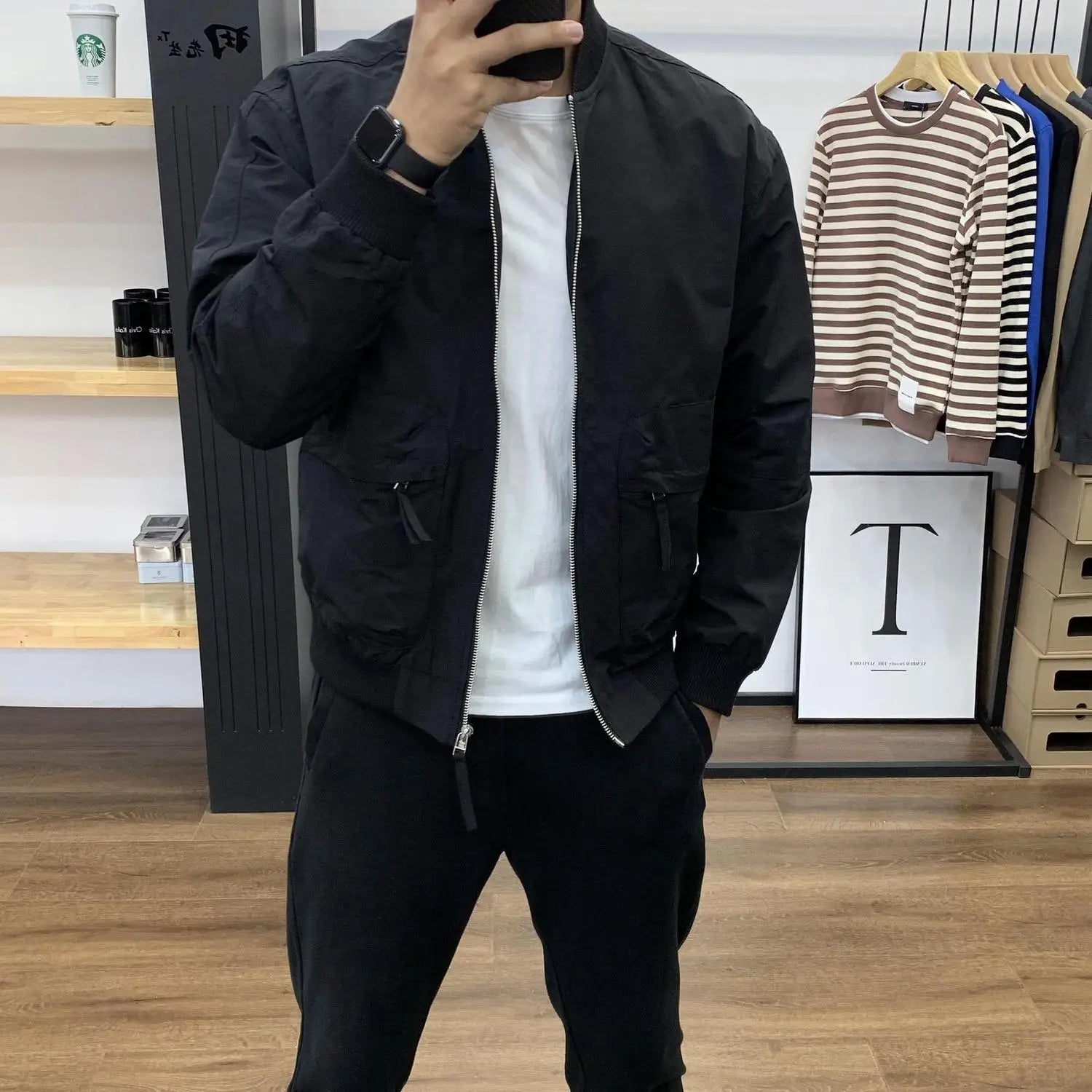 Sage City Bomber Jacket