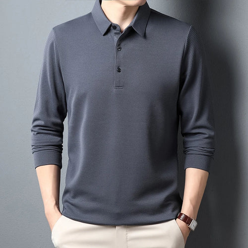 "Apex-Link" Long Sleeve Polo
