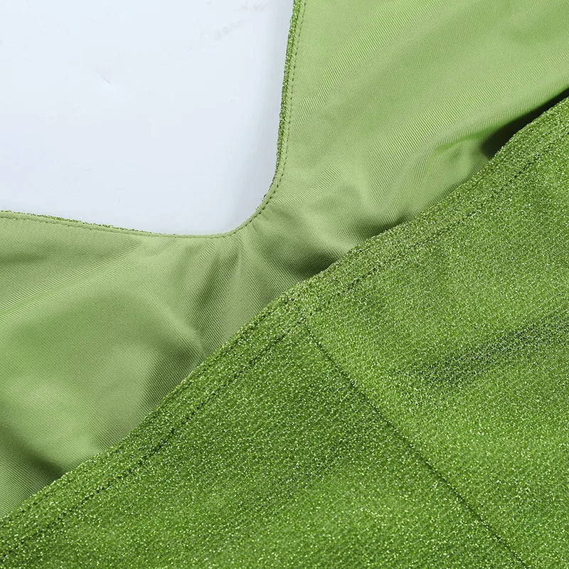 The Siren Green Gown