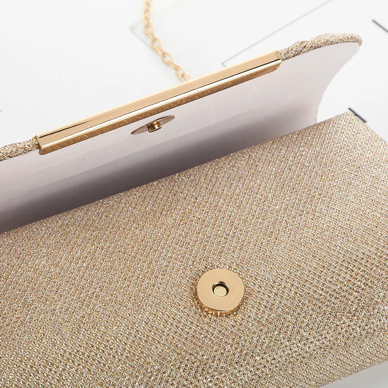 The Sequined Envelope Clutch