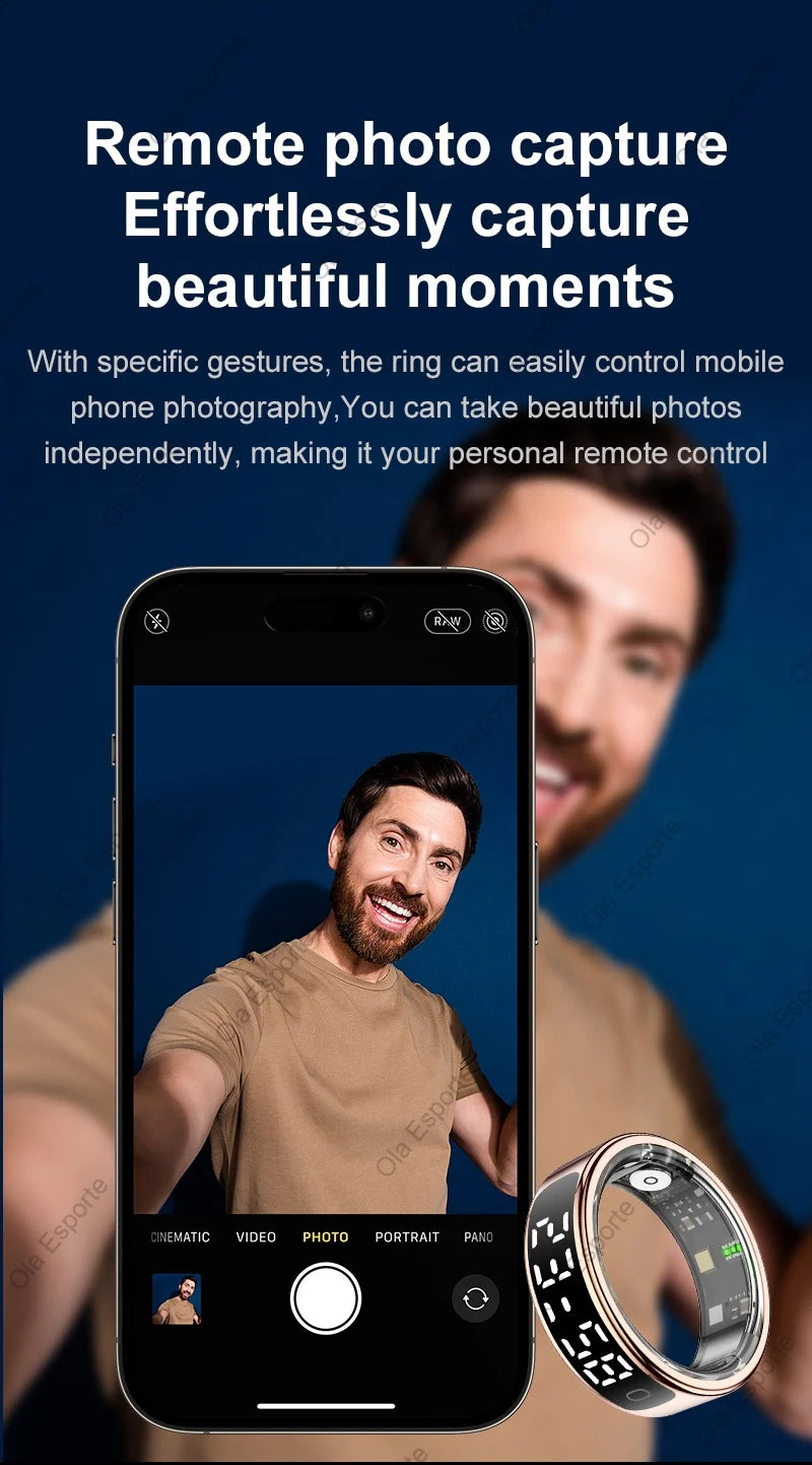 Biometric Health Smart Ring