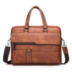 Modern Leather Business Briefcase