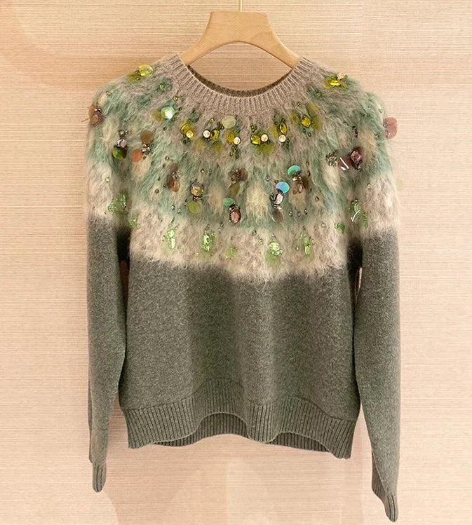"Crystal-Glow" Edition Cardigan