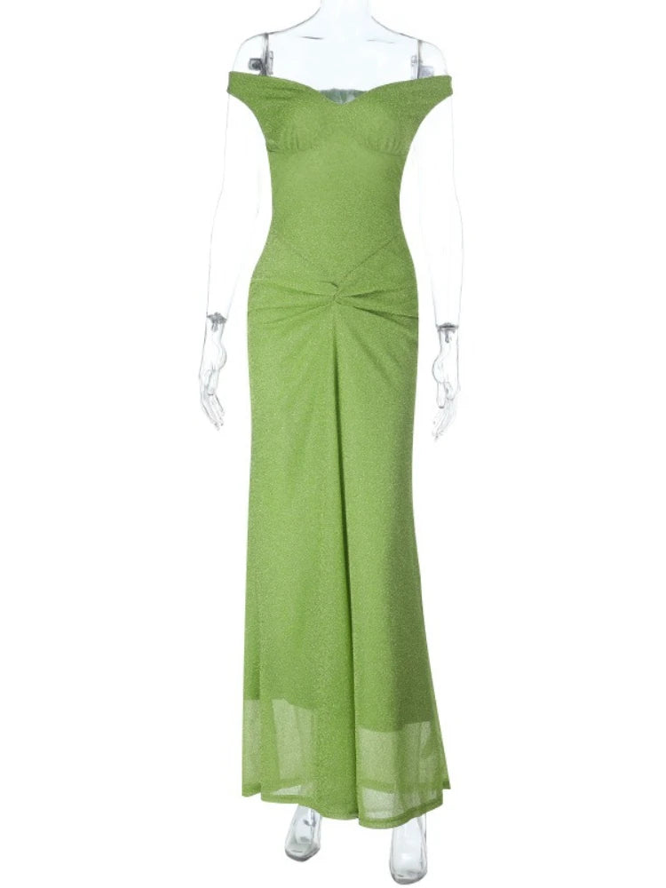 The Siren Green Gown