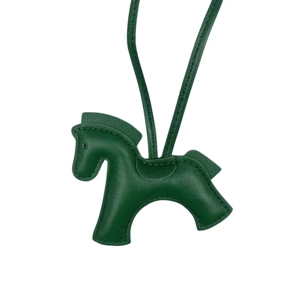 The Equestrian Warhorse Leather Bag Charm