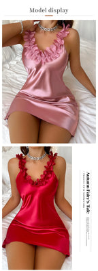 The Serenity Satin Chemise