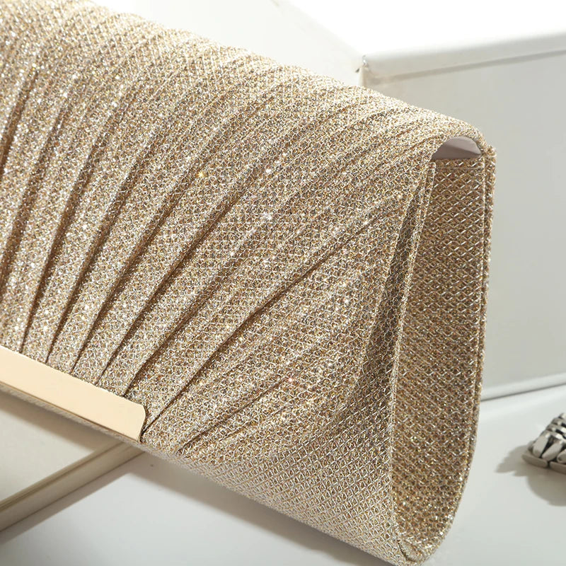 The Sequined Envelope Clutch