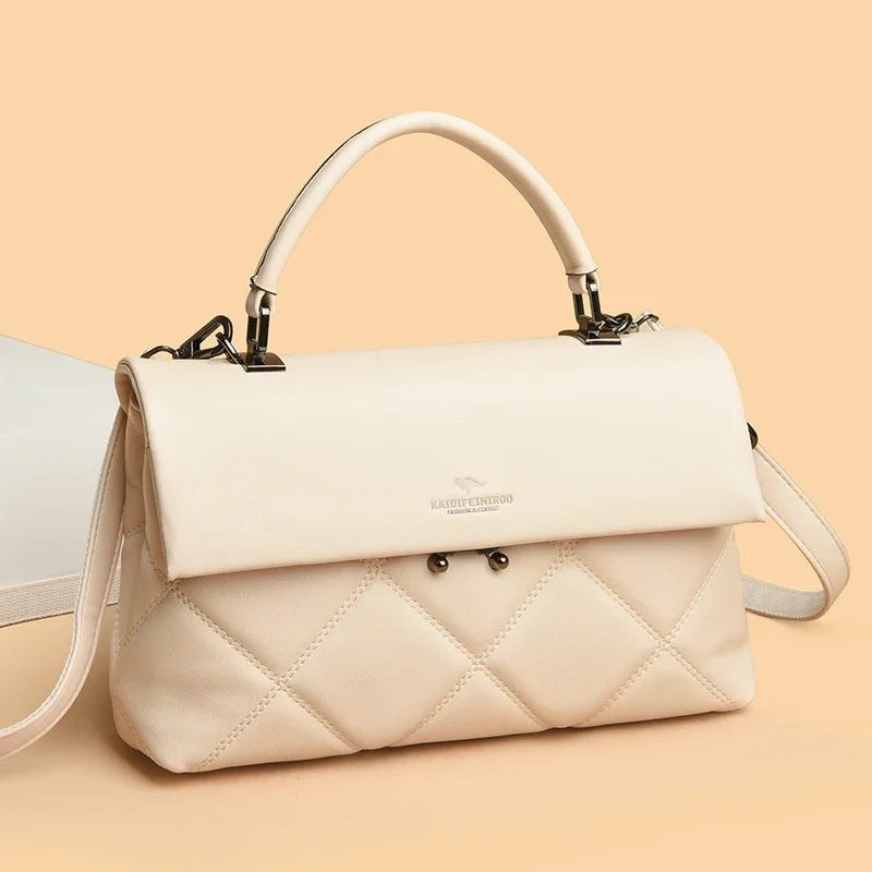 Soft-Touch Versatile Shoulder Bag