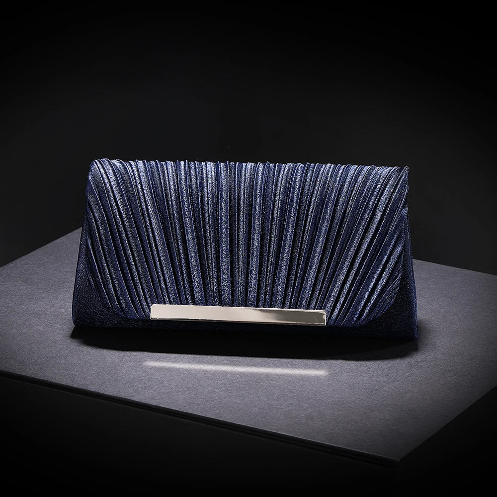 Pochette a busta in paillettes