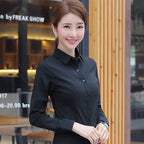 "Essence-Chiffon" Slim-Fit Shirt
