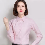 "Essence-Chiffon" Slim-Fit Shirt