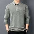 "Social-Utility" Long Sleeve Polo