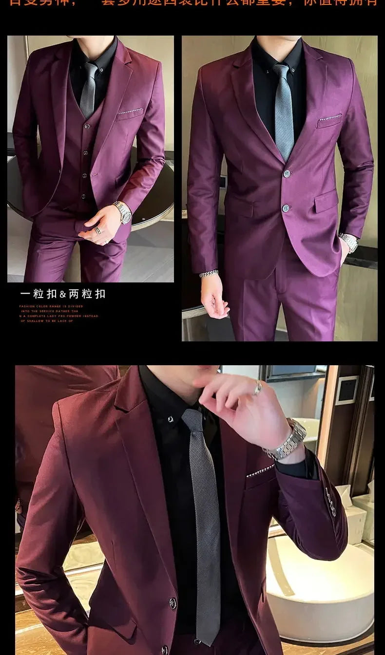 Modern British 3-Piece Suit