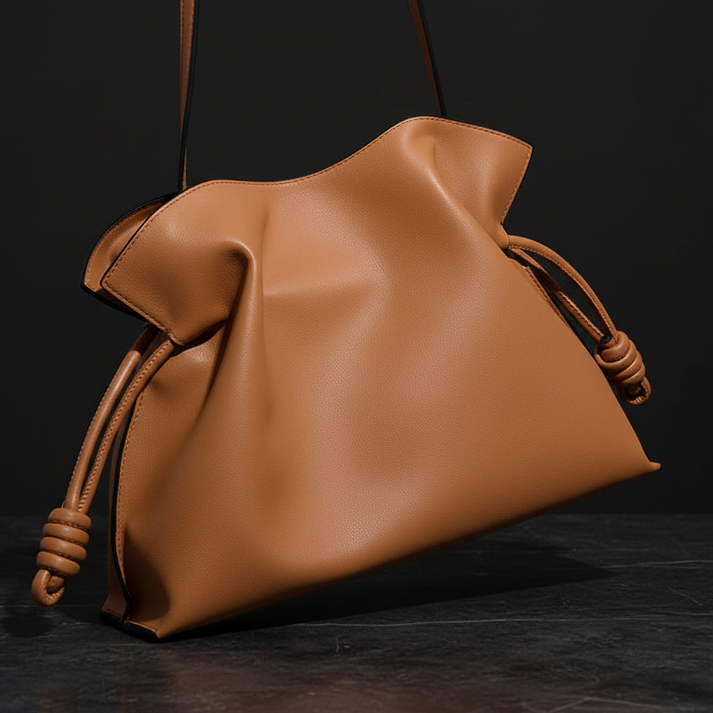 The Aura Cloud Leather Tote