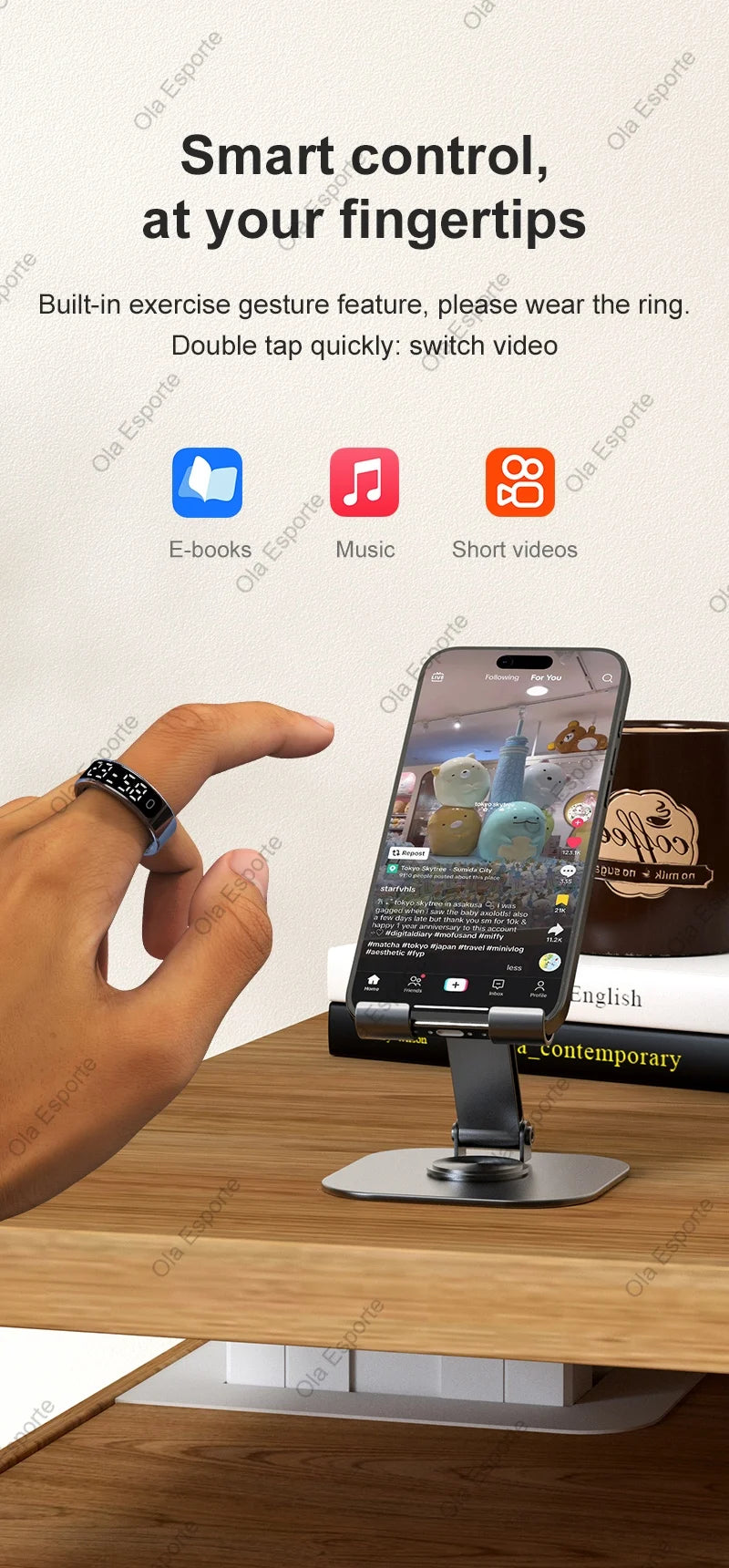 Biometric Health Smart Ring
