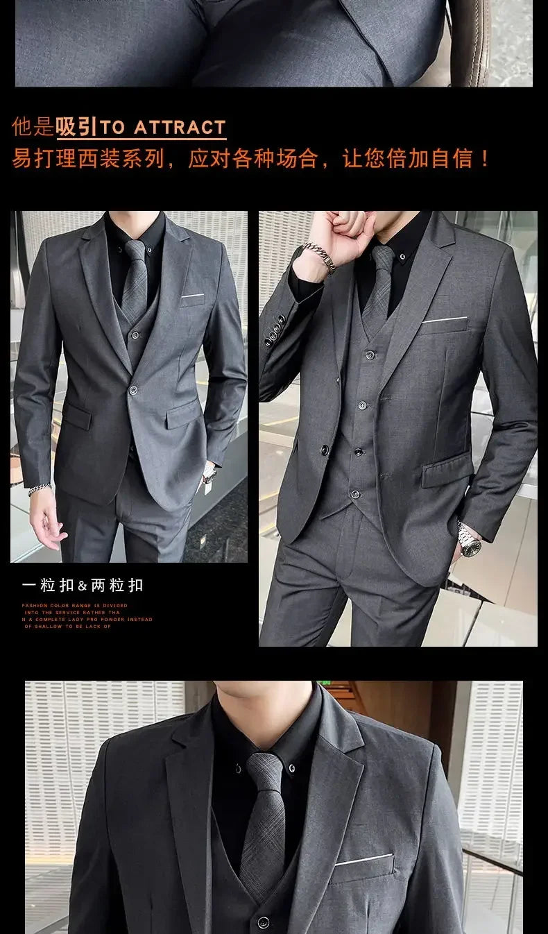 Modern British 3-Piece Suit
