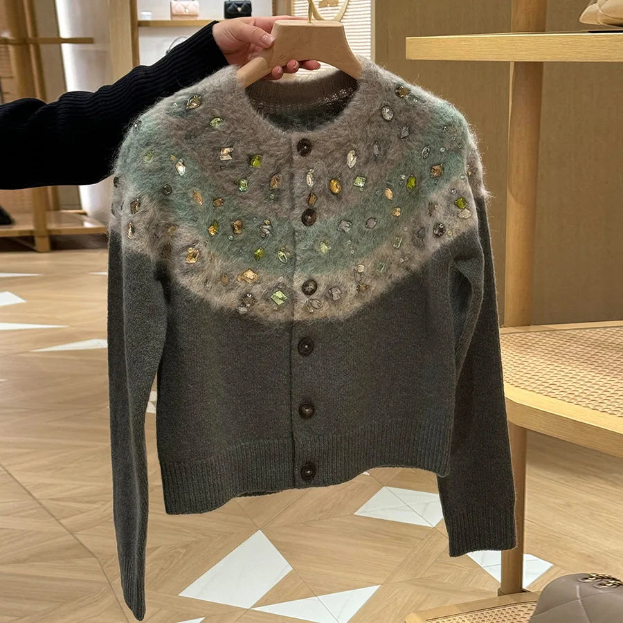 "Crystal-Glow" Edition Cardigan
