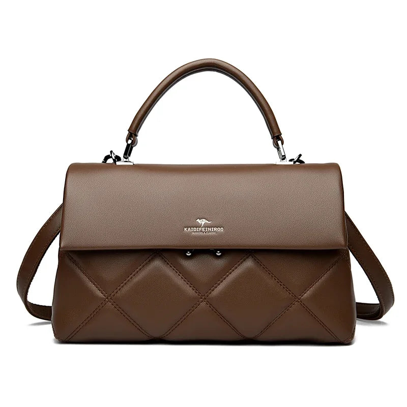 Soft-Touch Versatile Shoulder Bag