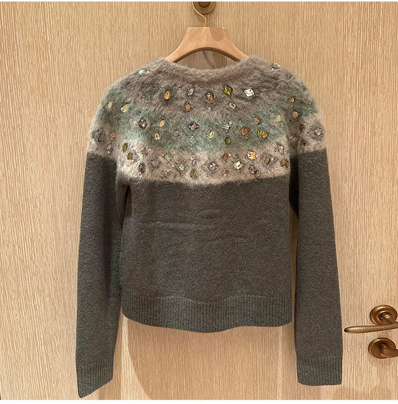 "Crystal-Glow" Edition Cardigan