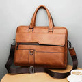 Modern Leather Business Briefcase