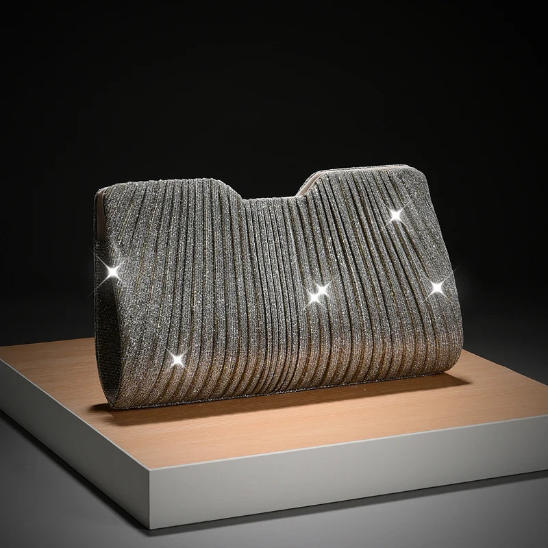 The Windsor Ruched Envelope Bag