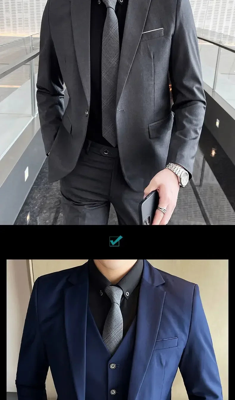 Modern British 3-Piece Suit