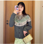 "Crystal-Glow" Edition Cardigan