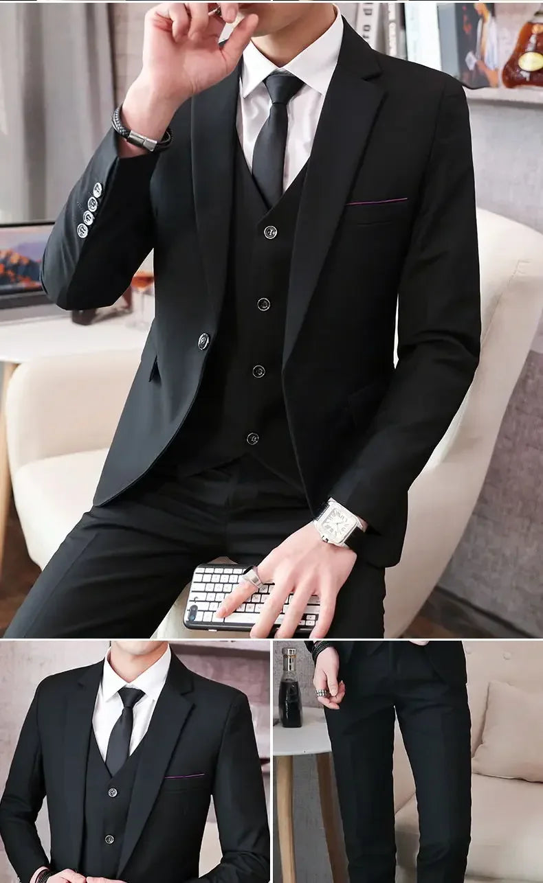 Modern British 3-Piece Suit