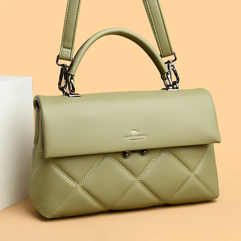 Soft-Touch Versatile Shoulder Bag