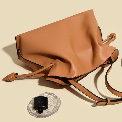 The Aura Cloud Leather Tote