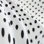 The Audrey Polka Dot Swing Gown