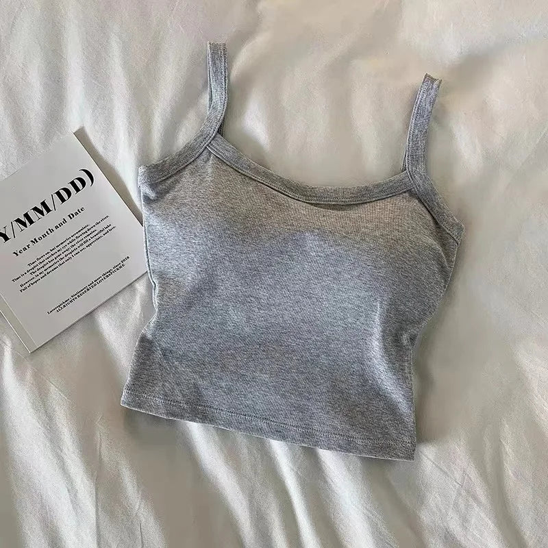 "Seamless-Vibe" Crop Top