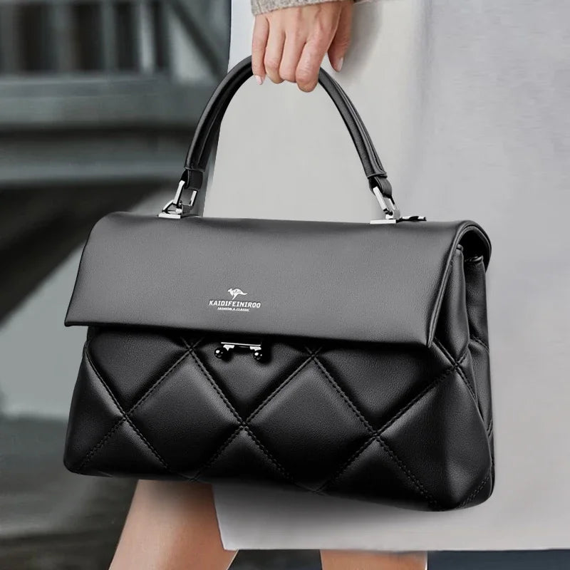 Soft-Touch Versatile Shoulder Bag
